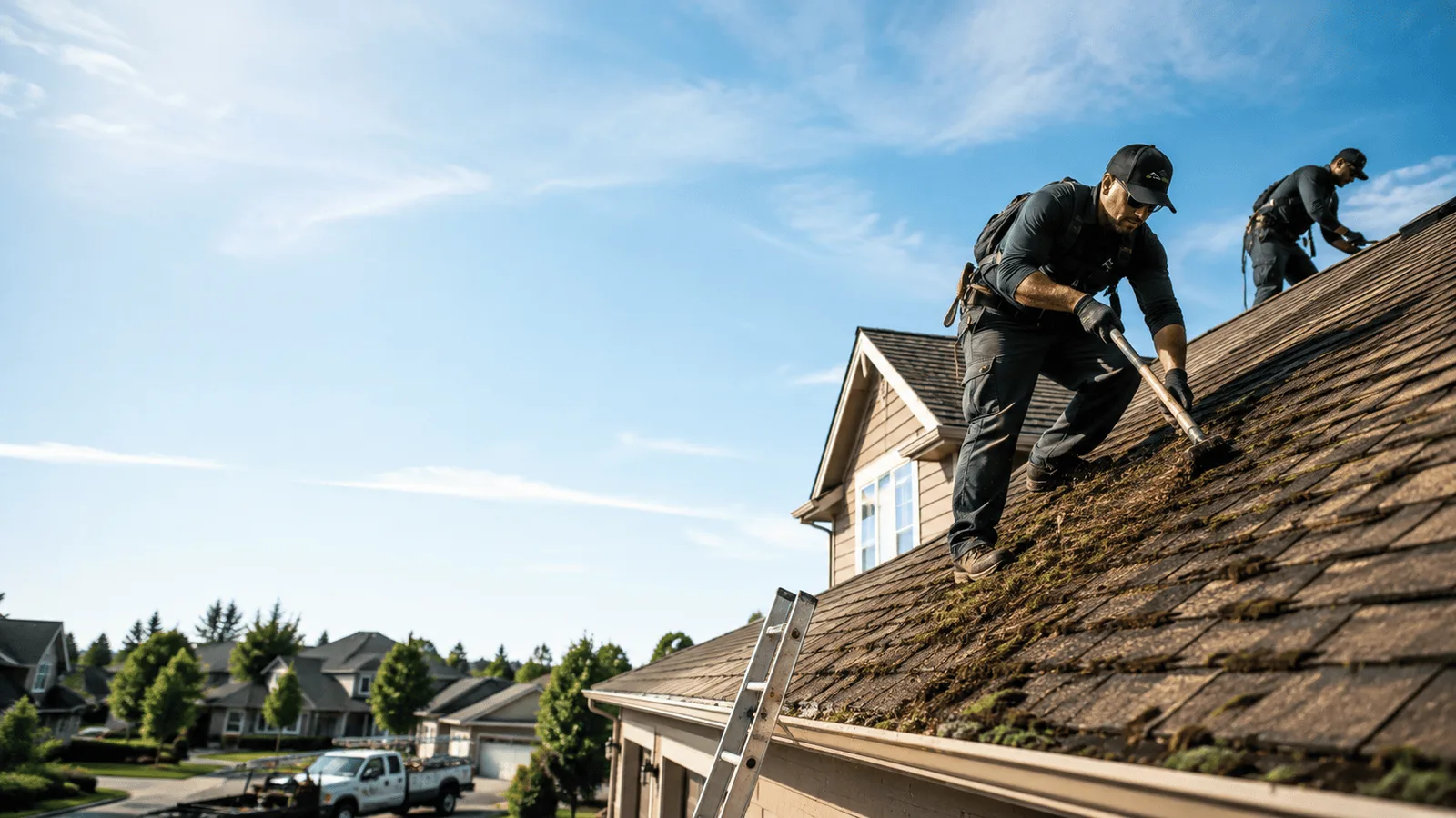 Roof Moss Removal in Ukiah, CA near me